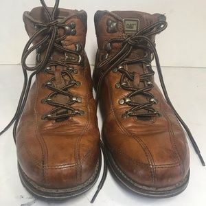 Caterpillar Brown Leather Chukka Boots  sz 11